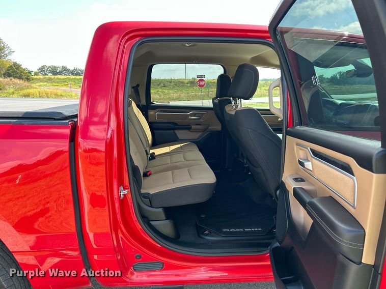 image for item NQ9864 2021 Dodge Ram 1500  Crew Cab pickup truck