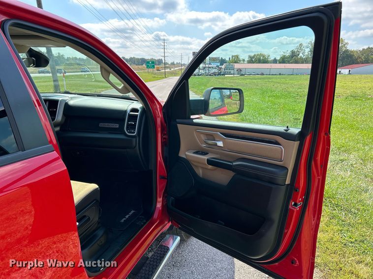 image for item NQ9864 2021 Dodge Ram 1500  Crew Cab pickup truck