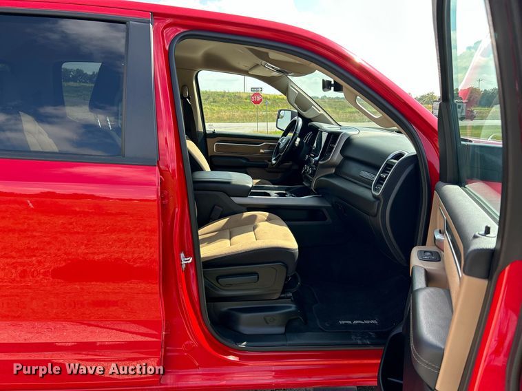 image for item NQ9864 2021 Dodge Ram 1500  Crew Cab pickup truck