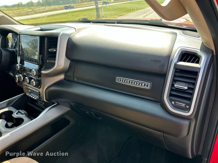 image for item NQ9864 2021 Dodge Ram 1500  Crew Cab pickup truck