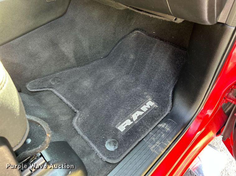 image for item NQ9864 2021 Dodge Ram 1500  Crew Cab pickup truck