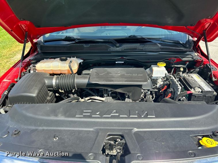 image for item NQ9864 2021 Dodge Ram 1500  Crew Cab pickup truck