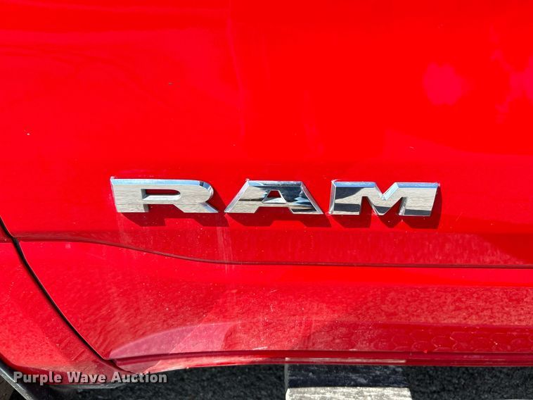 image for item NQ9864 2021 Dodge Ram 1500  Crew Cab pickup truck