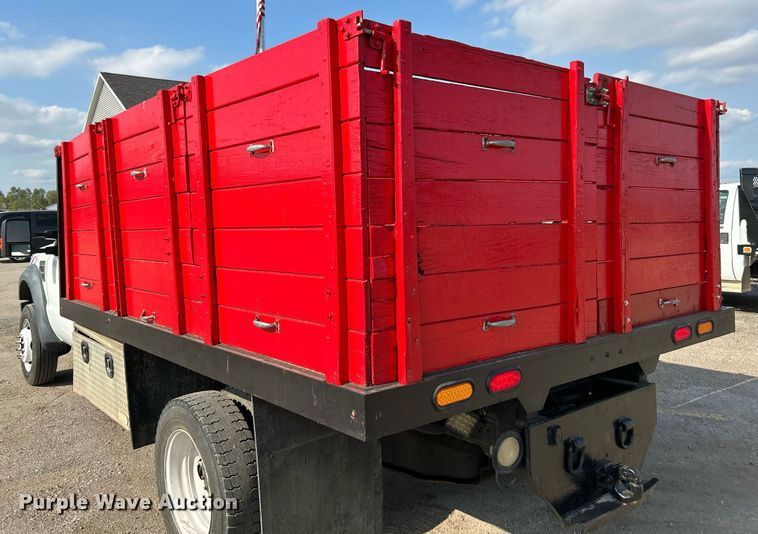 image for item NQ9871 2008 Ford F450 Super Duty XLT  flatbed truck