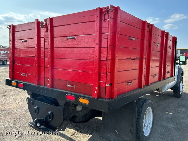 image for item NQ9871 2008 Ford F450 Super Duty XLT  flatbed truck