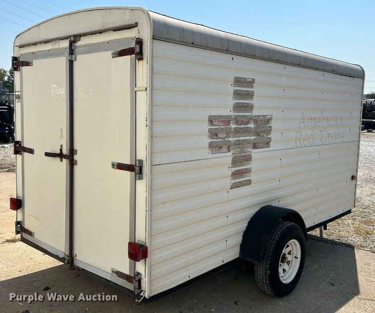 image for item NQ9880 1994 Play-Mor  enclosed cargo trailer
