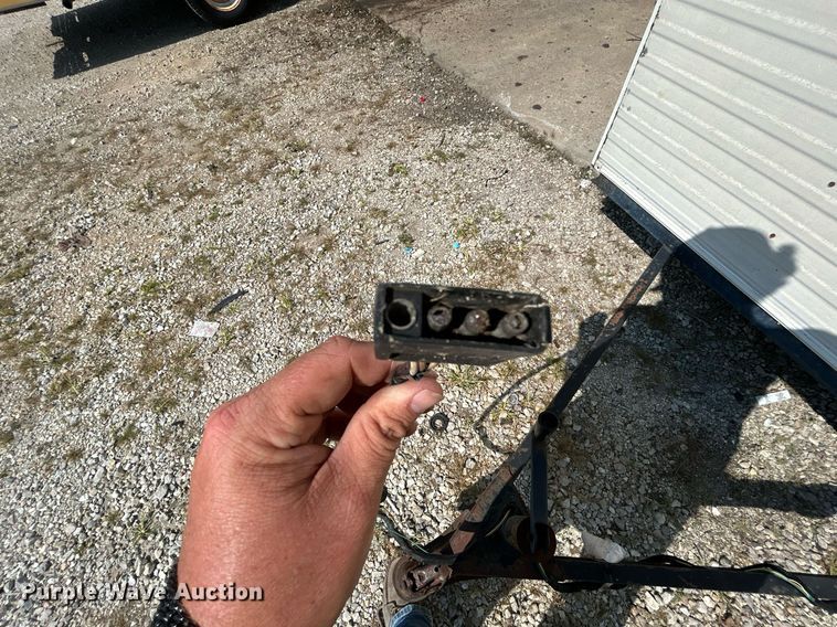 image for item NQ9880 1994 Play-Mor  enclosed cargo trailer