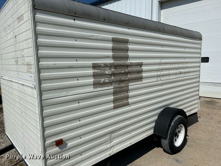 image for item NQ9880 1994 Play-Mor  enclosed cargo trailer