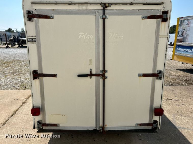 image for item NQ9880 1994 Play-Mor  enclosed cargo trailer