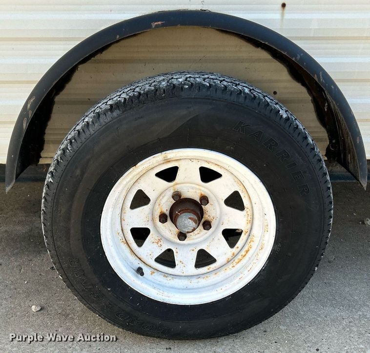 image for item NQ9880 1994 Play-Mor  enclosed cargo trailer