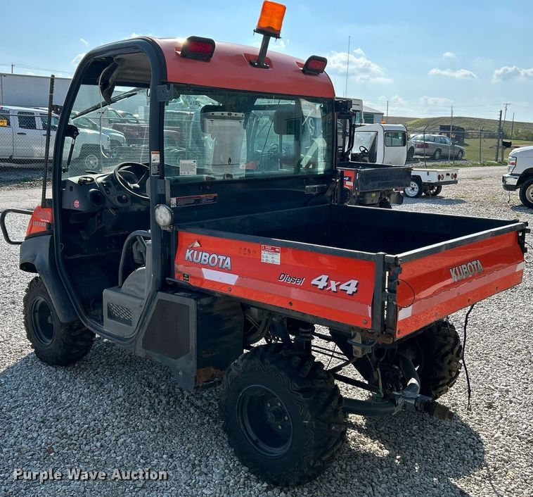 image for item NQ9884 2013 Kubota RTV1100  utility vehicle