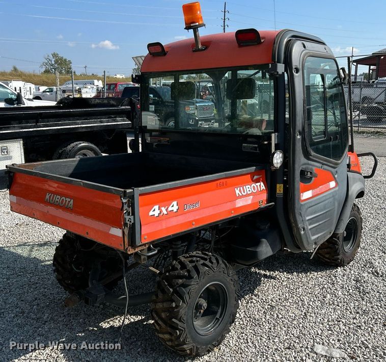 image for item NQ9884 2013 Kubota RTV1100  utility vehicle