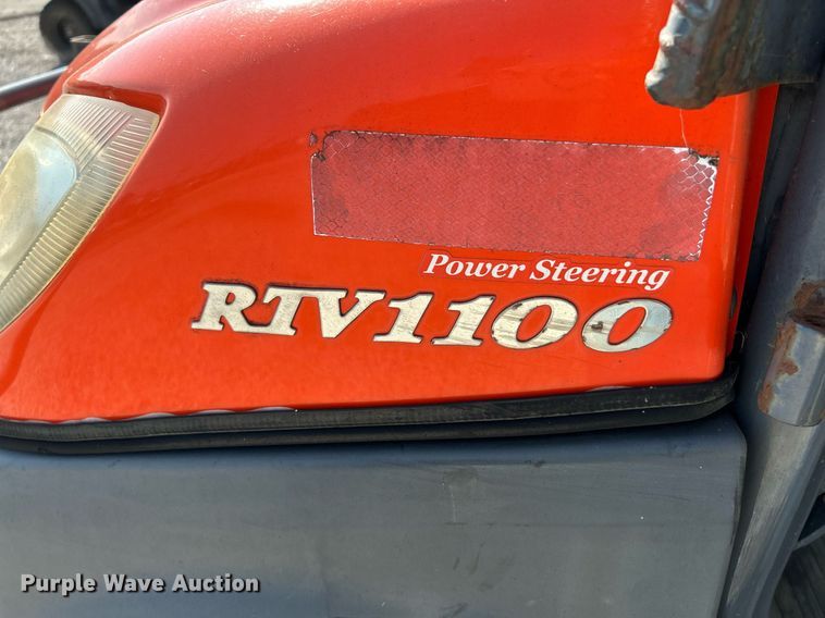 image for item NQ9884 2013 Kubota RTV1100  utility vehicle