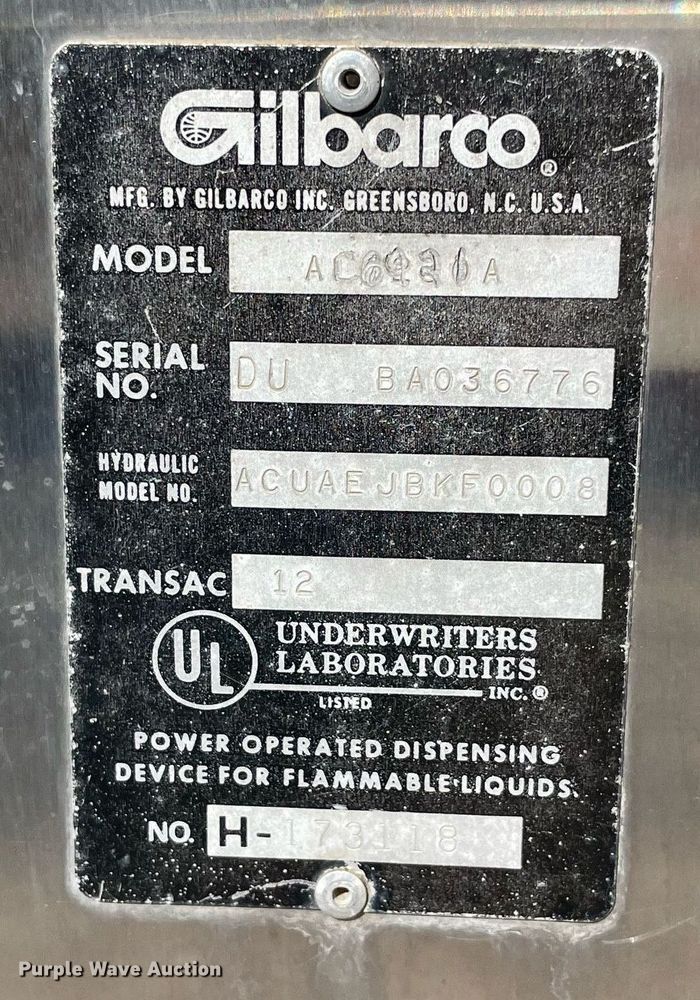 image for item NT9548 Gilbarco AC6121A  fuel pump