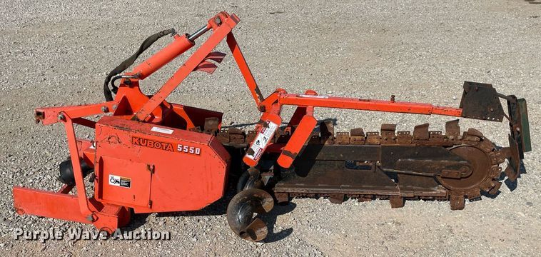image for item NT9549 Kubota B5550  trencher