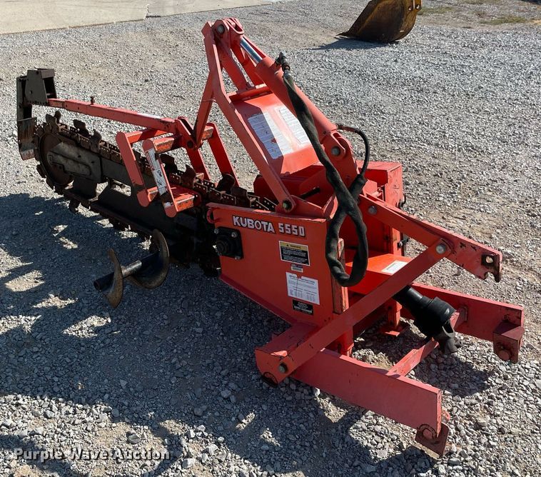 image for item NT9549 Kubota B5550  trencher