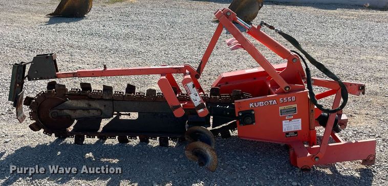 image for item NT9549 Kubota B5550  trencher