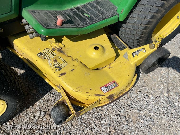 image for item NT9552 John Deere 455  lawn mower