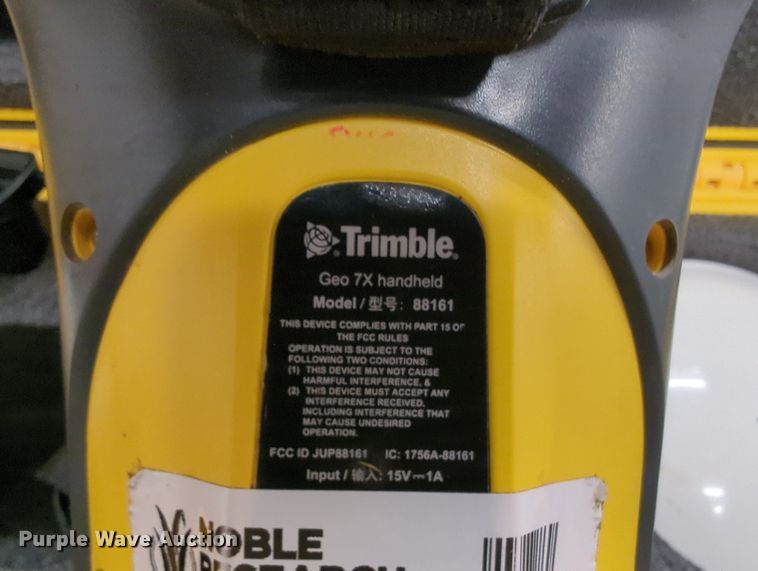 image for item NT9563 Trimble Geo 7X  GNSS