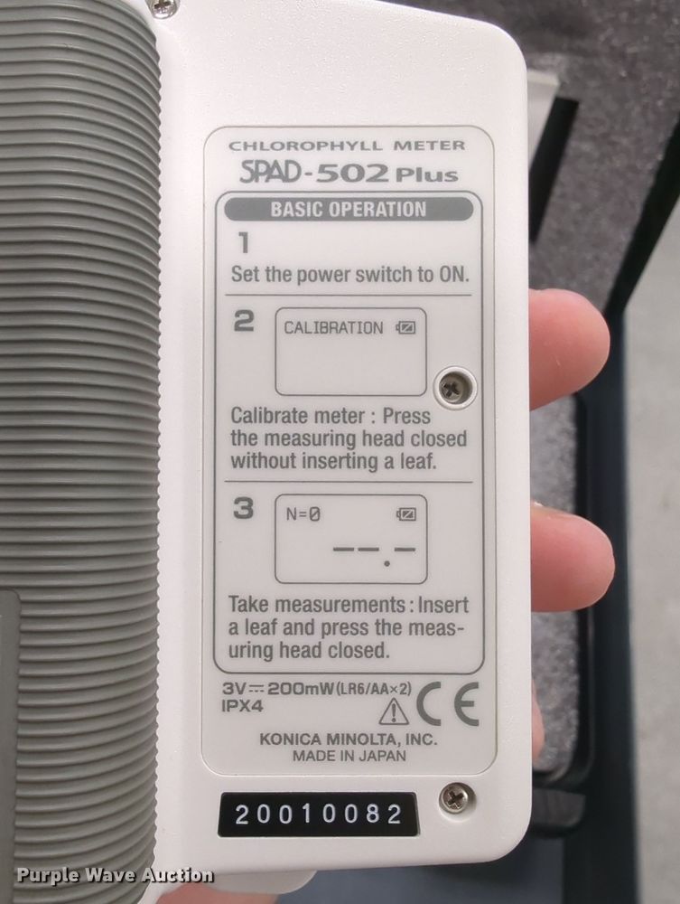image for item NT9566 (7) chlorophyll soil moisture meters
