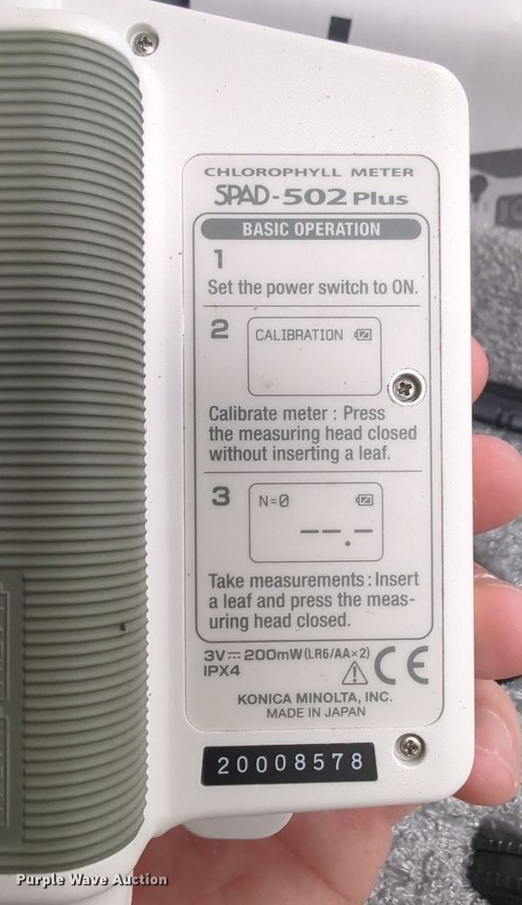 image for item NT9566 (7) chlorophyll soil moisture meters