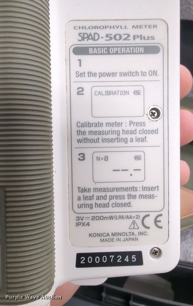 image for item NT9566 (7) chlorophyll soil moisture meters