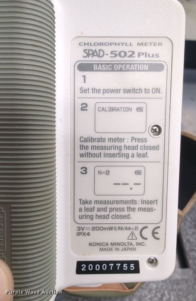 image for item NT9566 (7) chlorophyll soil moisture meters