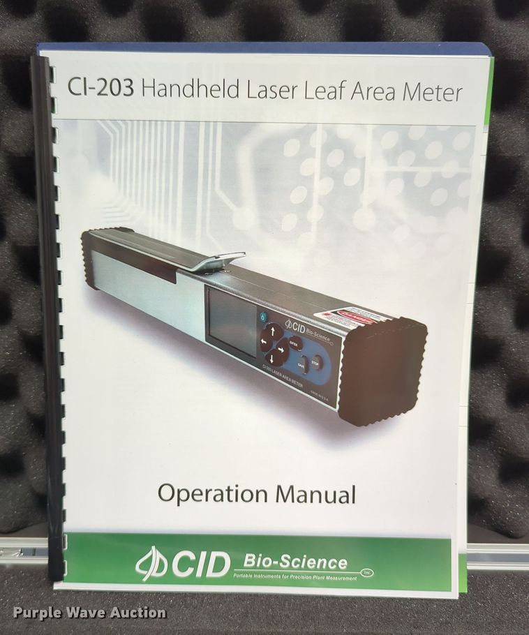 image for item NT9567 CID Bio-Science CI-203  laser leaf area meter
