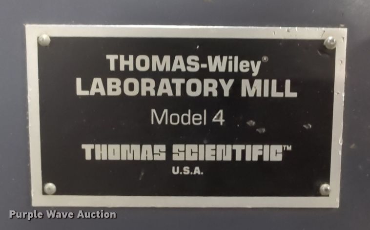 image for item NT9573 Thomas Wiley 4  mill