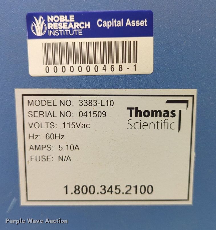 image for item NT9574 Thomas Wiley 3383-L10  mill