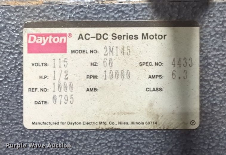 image for item NT9578 Rapsco Bates  grain aspirator