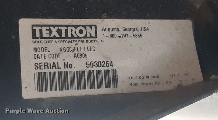 image for item NV9326 2009 Ez-go Textron  golf cart