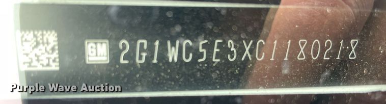 image for item NX9768 2012 Chevrolet Impala