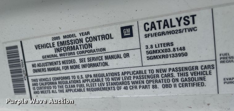 image for item NX9801 2005 Buick Le Sabre