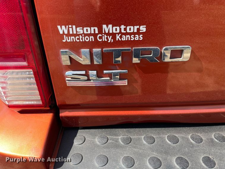 image for item NX9840 2008 Dodge Nitro SLT  SUV