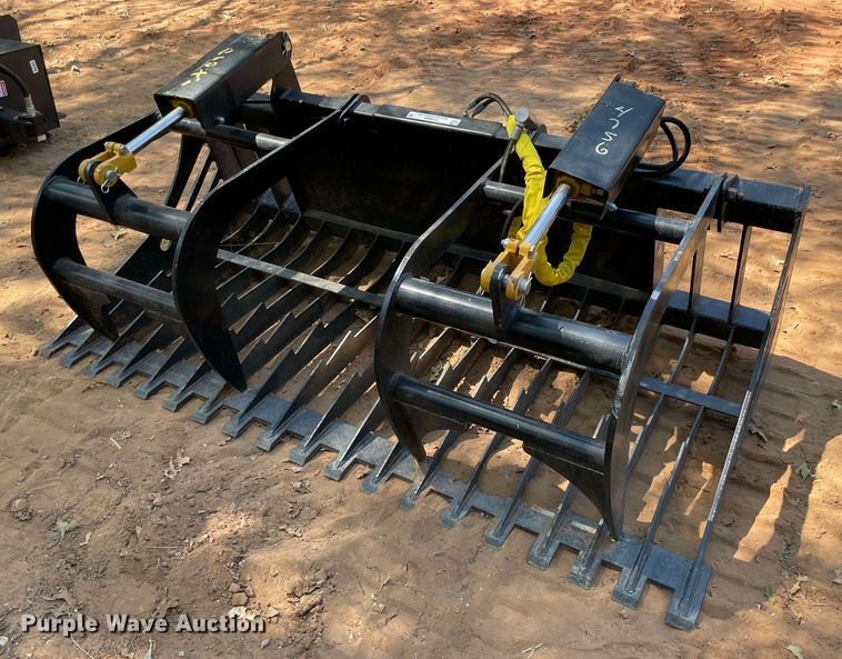 image for item NY9808 Skid steer grapple bucket