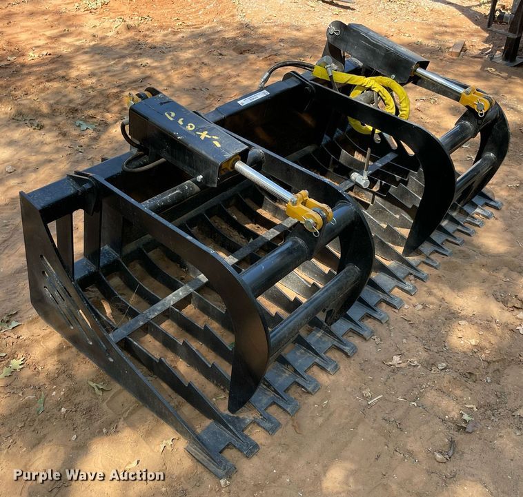 image for item NY9808 Skid steer grapple bucket