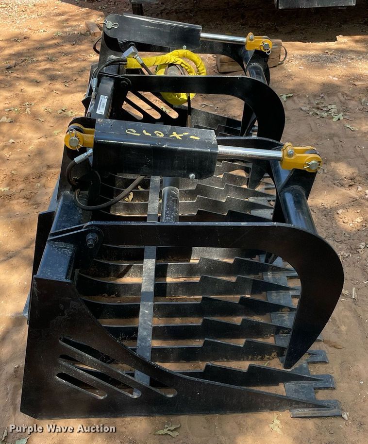 image for item NY9808 Skid steer grapple bucket