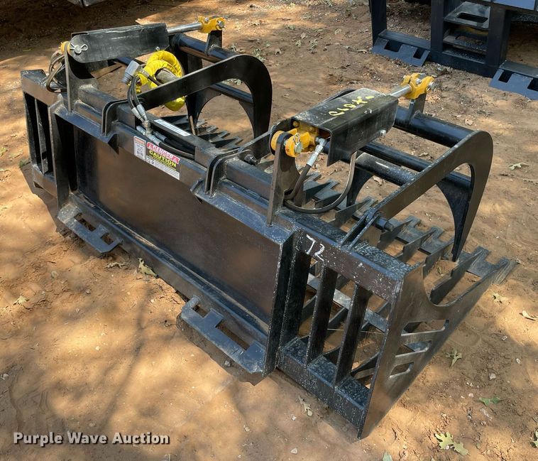 image for item NY9808 Skid steer grapple bucket