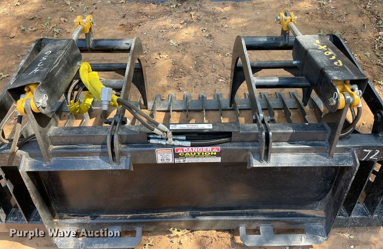 image for item NY9808 Skid steer grapple bucket