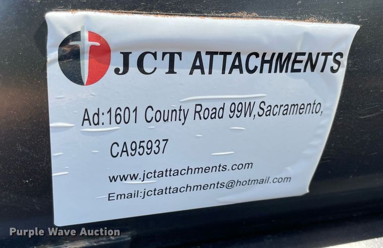 image for item NY9809 JCT  skid steer broom