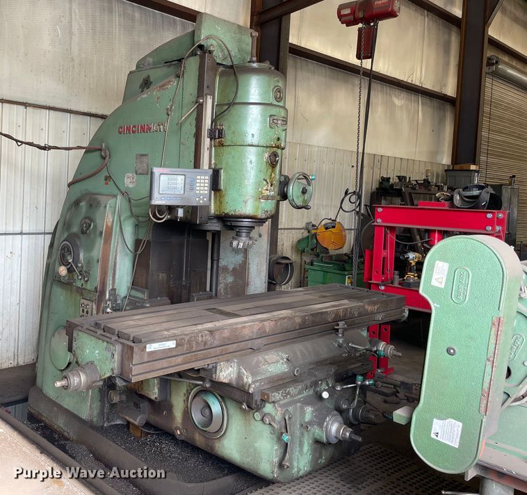 image for item NY9821 Cincinnati 450-20  vertical milling machine
