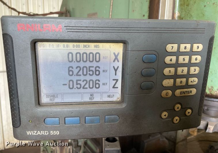 image for item NY9821 Cincinnati 450-20  vertical milling machine