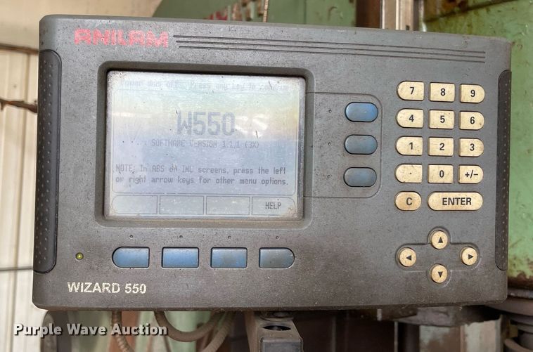 image for item NY9821 Cincinnati 450-20  vertical milling machine