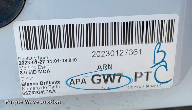 image for item NY9913 2023  103"L Dodge truck bed