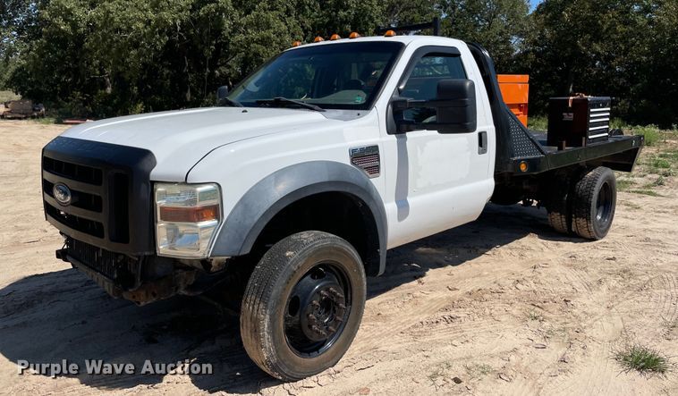 image for item NY9916 2009 Ford F550 Super Duty XL  flatbed truck