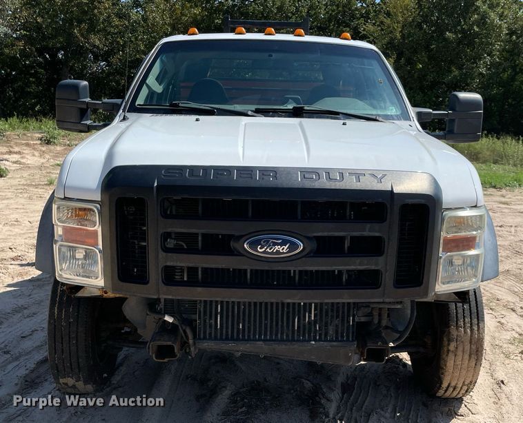 image for item NY9916 2009 Ford F550 Super Duty XL  flatbed truck