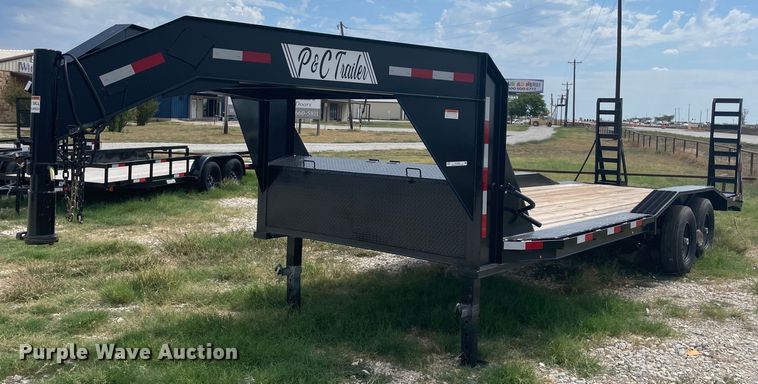 image for item NY9929 2023 P&C Trailers  equipment trailer