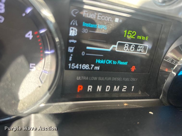 image for item OC9496 2016 Ford F350 Super Duty King Ranch  Crew Cab flatbed pickup truck