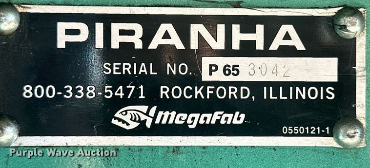 image for item OC9518 Piranha P65 Ironworker